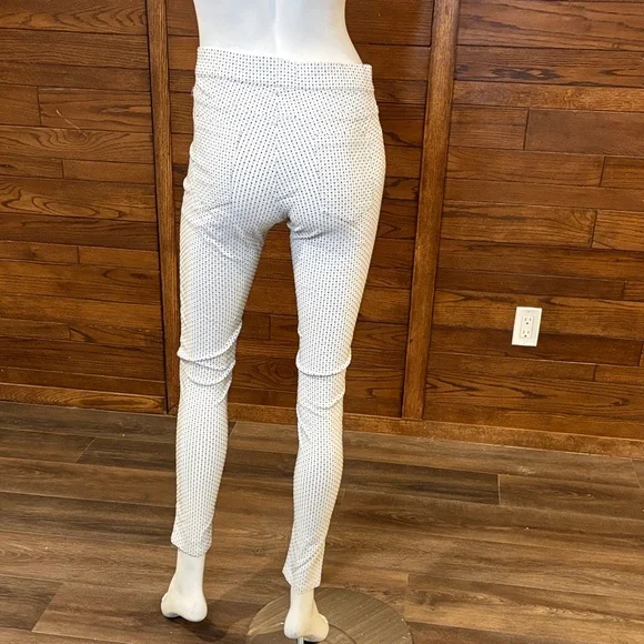 Source Unknown Ivory Patterned Skinny Pants - Picture 3 of 5
